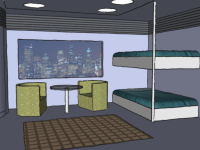 Cyberlin room background